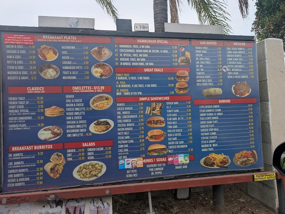 Jim's Burgers Menu image 1